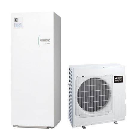 Installer une pompe à chaleur air-eau Mitsubishi modèle Ecodan à Mios