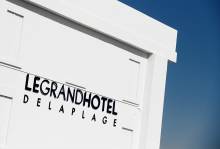 Le grand hôtel de la plage à Biscarrosse